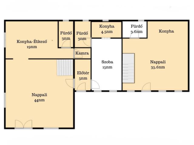 Kertvárosi, 3 lakásos Ikerházfél